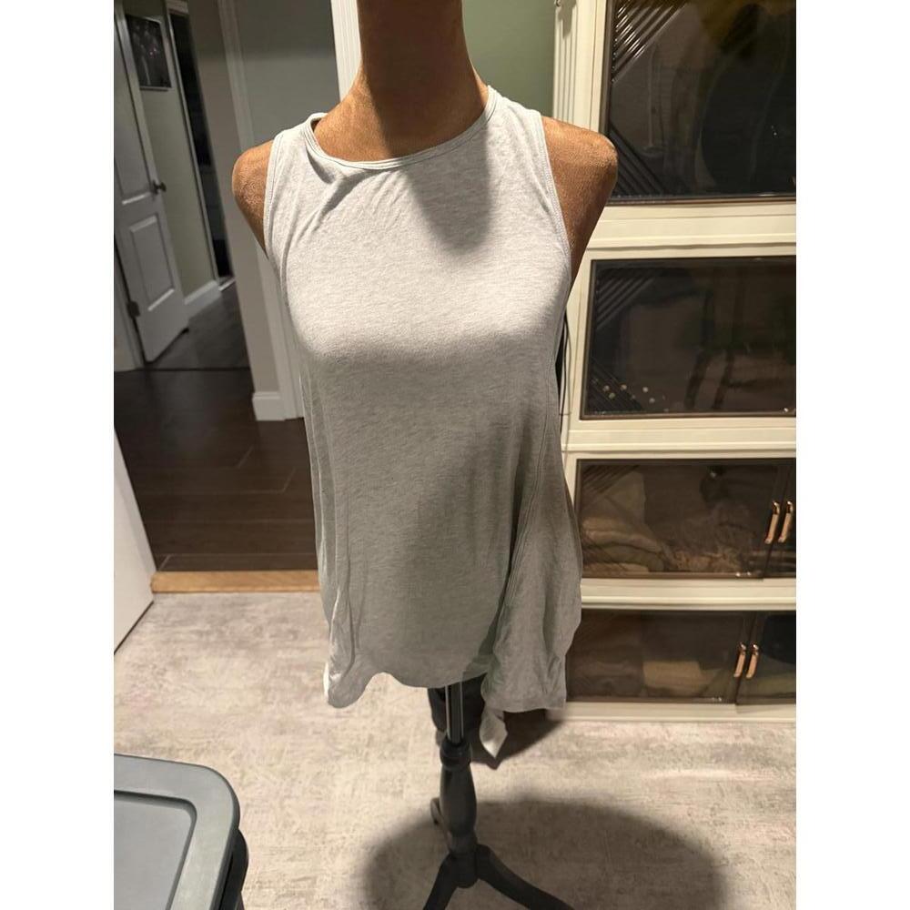 LOT OF 3 Lululemon Grey Tank tops- all size 8